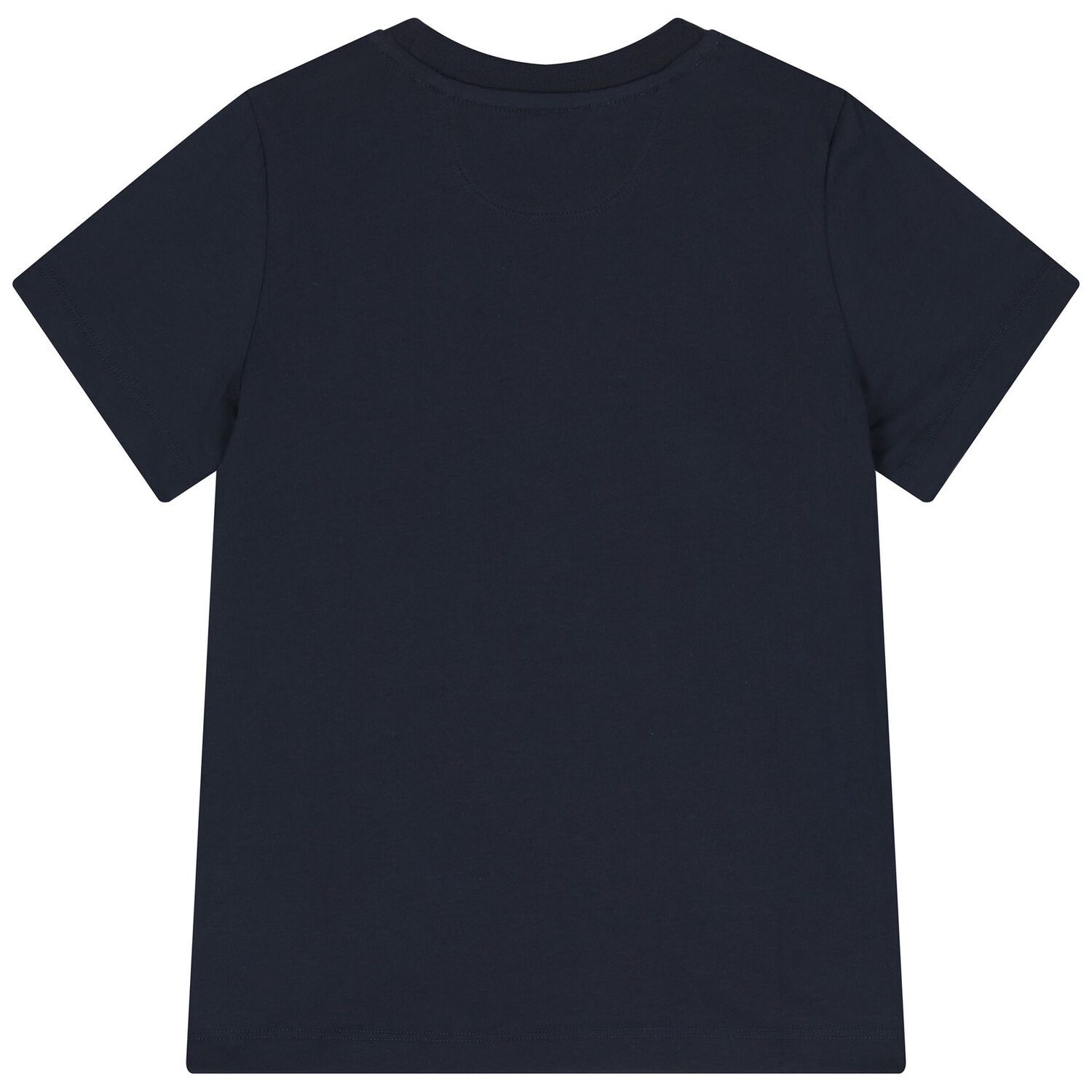 Boys Navy Blue Dog Logo T-Shirt, 2, hi-res