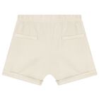 Baby Boys White & Beige Cotton Shorts Set ( 2-Pack ), 2, hi-res
