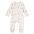 Baby Girls Pink Bunny Babygrow Set, 1, hi-res