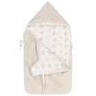 Ivory & Beige Faux Fur Baby Nest, 1, hi-res