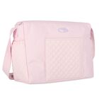 Pink Quilted Baby Changing Bag, 2, hi-res
