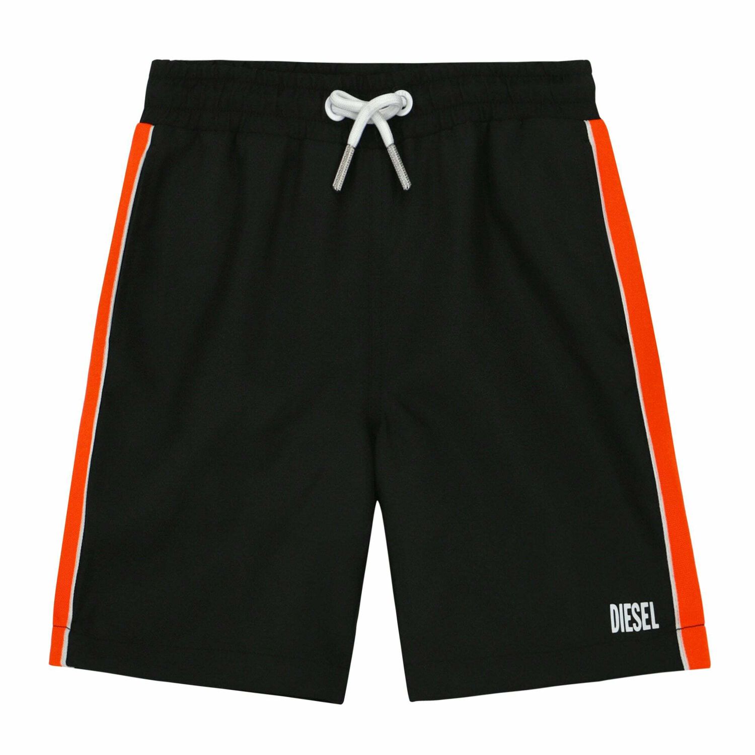 Boys Black Logo Shorts, 1, hi-res image number null