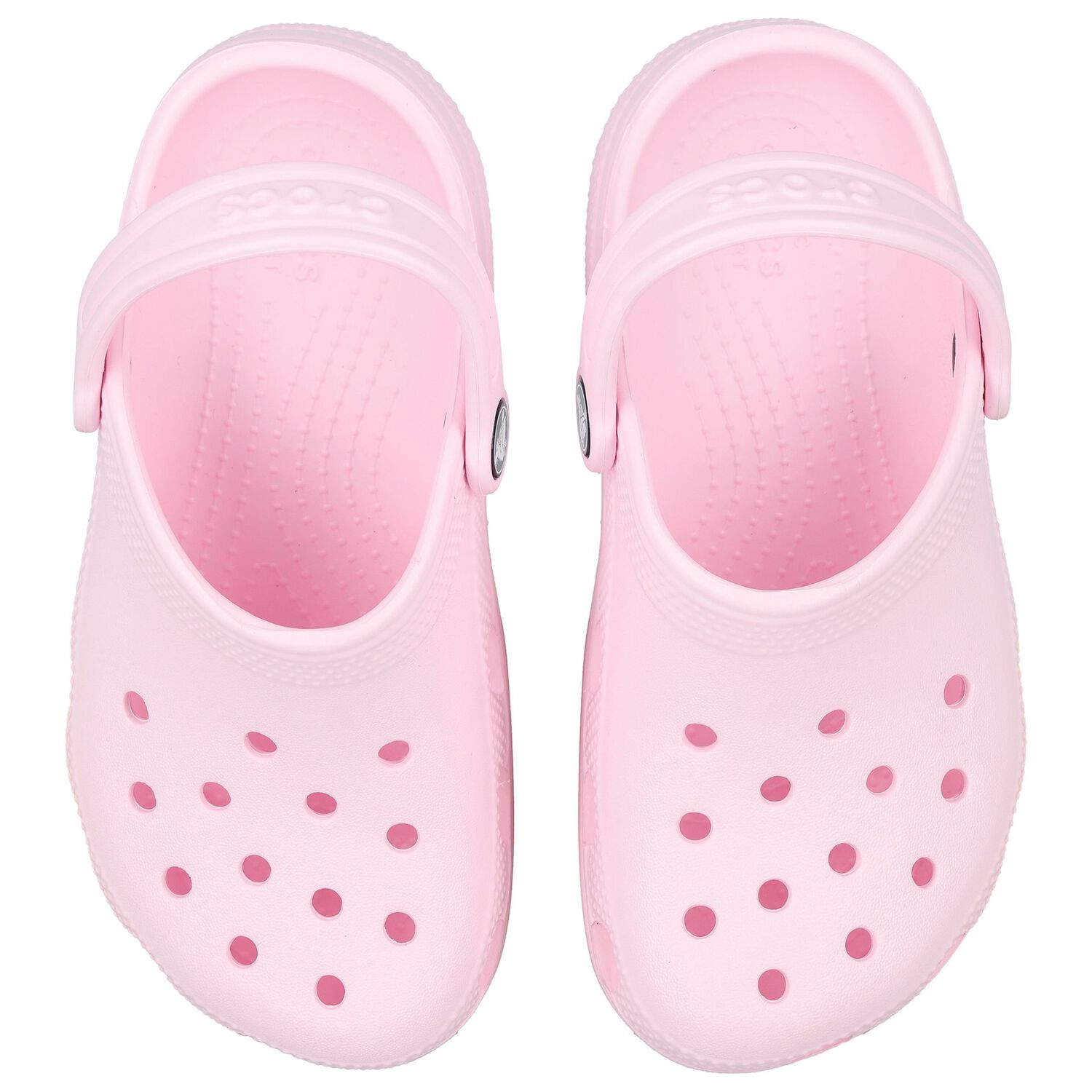 Girls Pale Pink Classic Clogs Sandals, 5, hi-res image number null