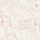 Baby Girls Ivory, Beige & Pink Geo Map Babygrow Gift Set, 1, hi-res