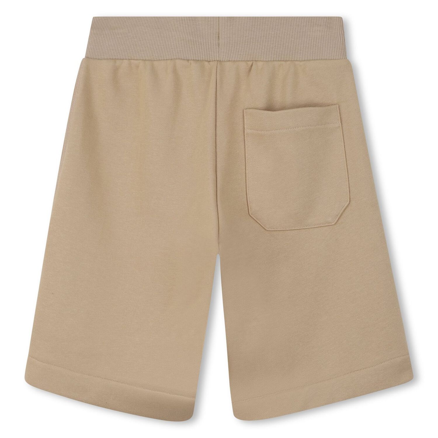 Boys Beige Logo Shorts, 2, hi-res