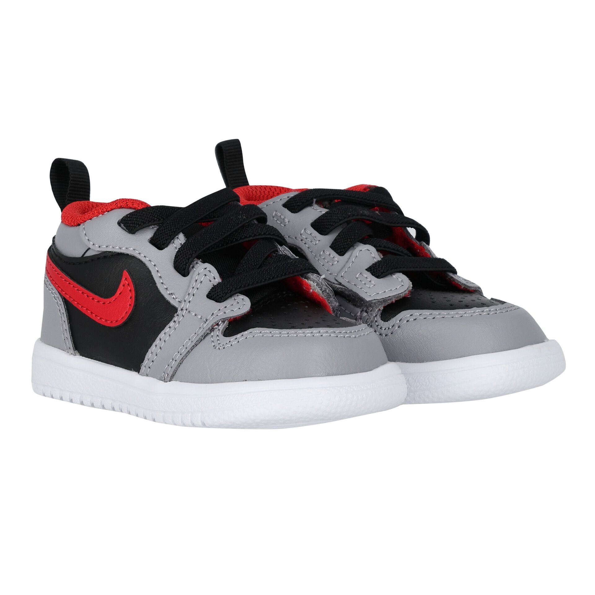 red and black jordans junior