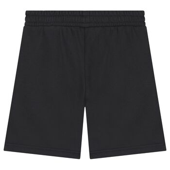 Black Logo Shorts