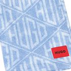 Boys Blue & White Logo Shorts, 1, hi-res