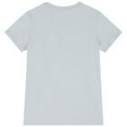 Boys Grey Logo T-Shirt, 2, hi-res