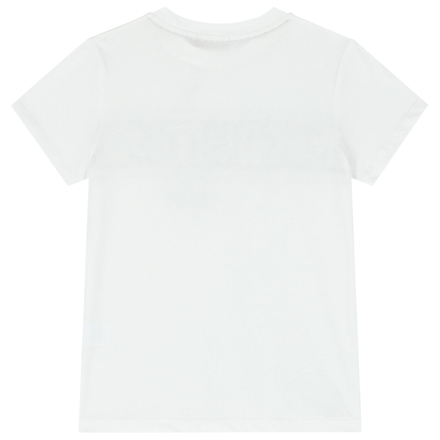 Boys White Logo T-Shirt, 1, hi-res image number null