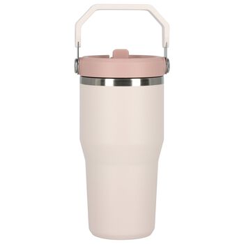 Girls Pink Ice Flow Flip Straw Tumbler
