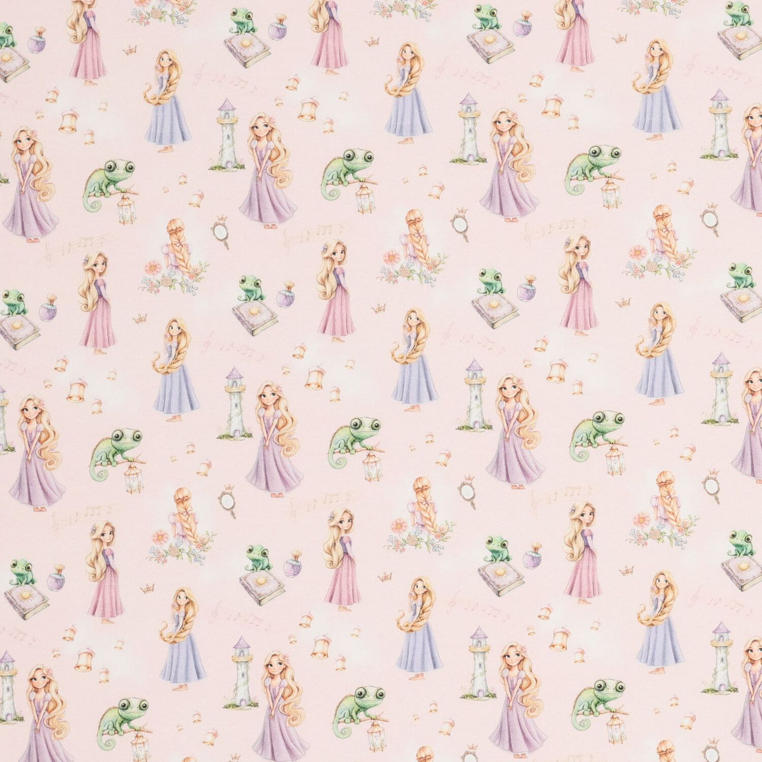 Baby Girls Pink Aurora Ruffled Blanket, 1, hi-res