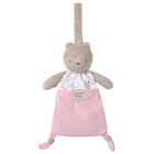 Baby Girls Pink & Beige Squirrel Doudou Comforter, 3, hi-res