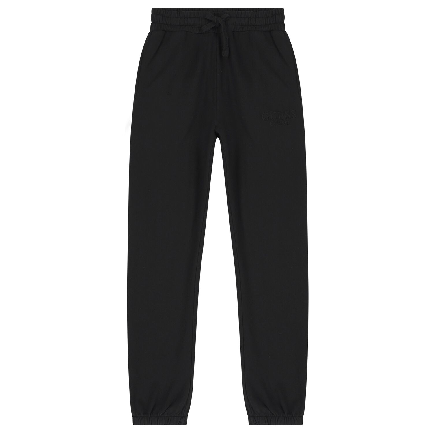 Boys Black Logo Joggers, 1, hi-res