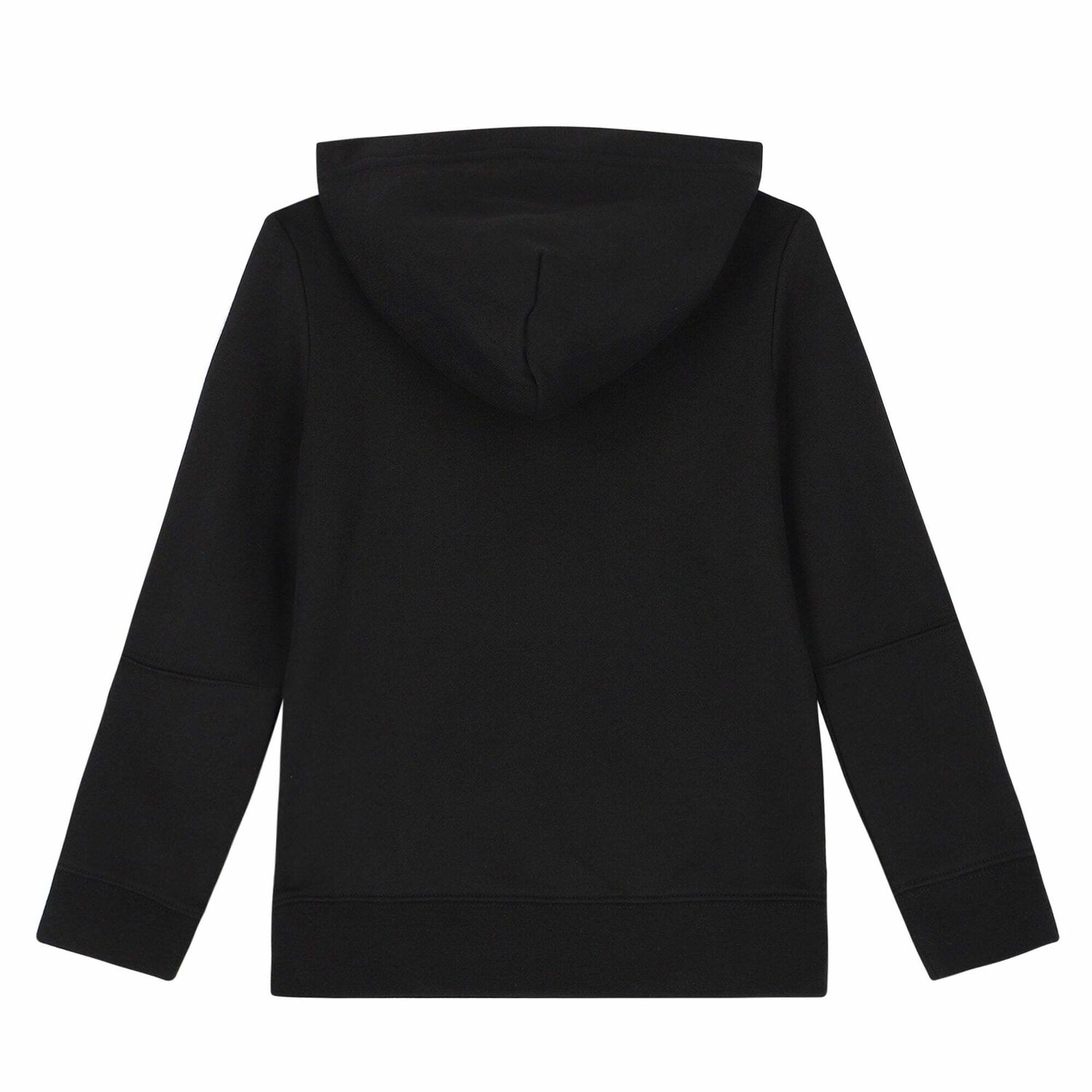 Boys Black Logo Zip Up Top, 1, hi-res image number null