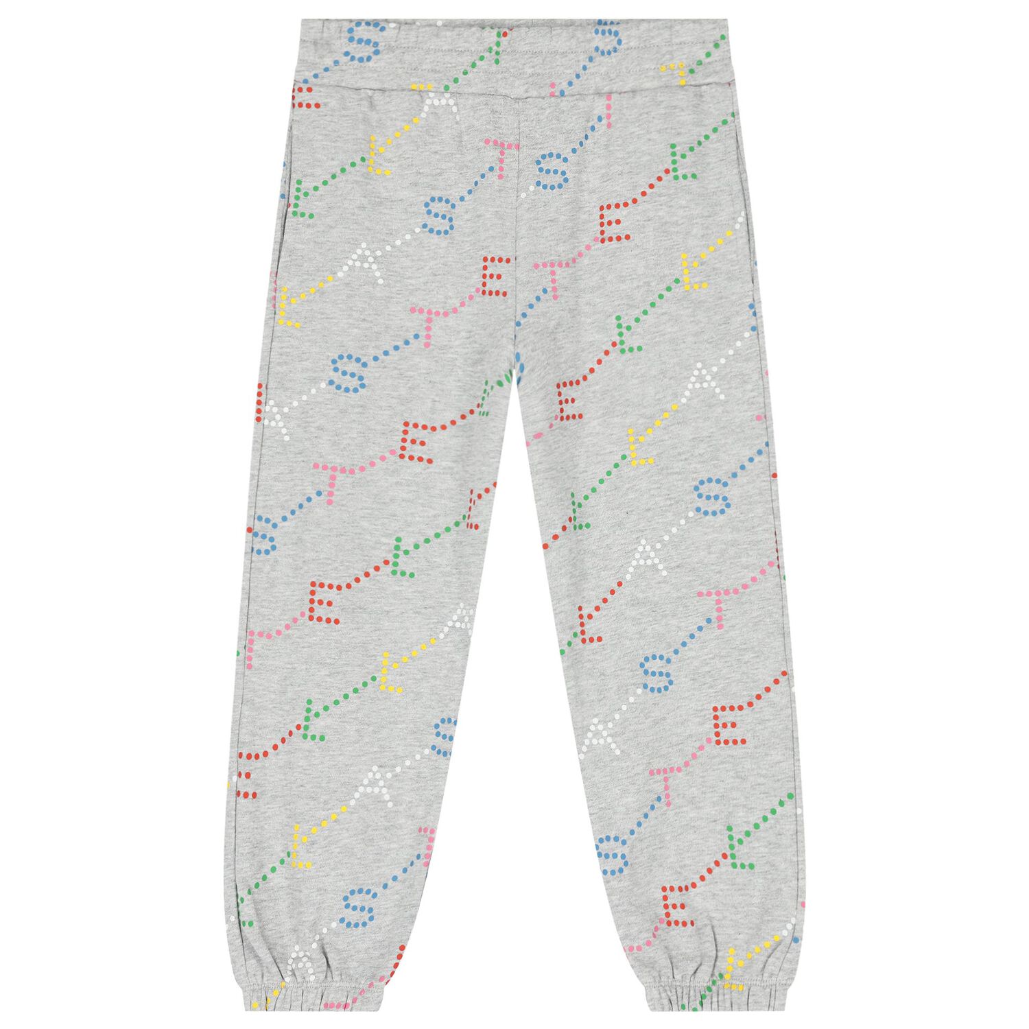 Girls Grey Logo Tracksuit, 1, hi-res