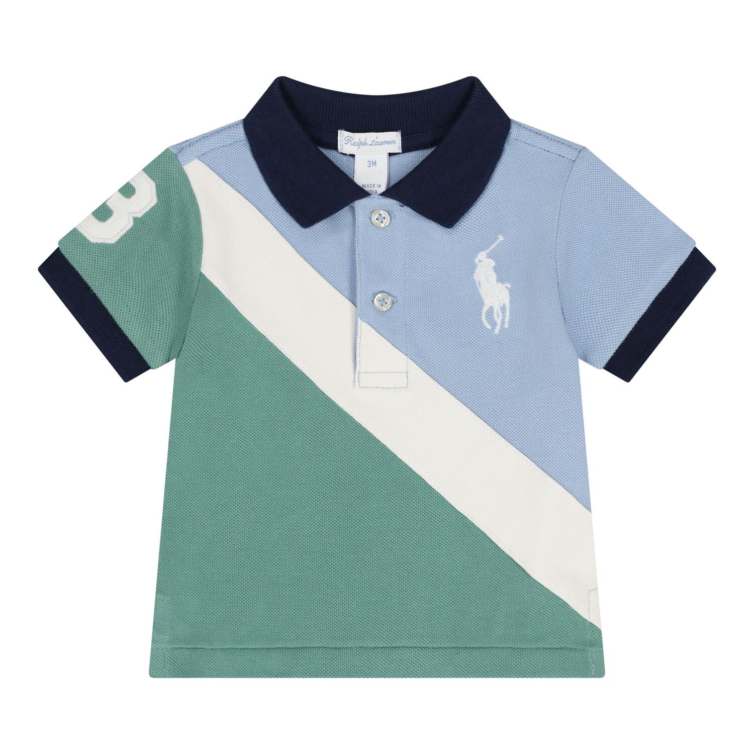 Baby Multi-Coloured Logo Shorts Set, 1, hi-res