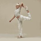 Beige Chunky Logo Sandals , 3, hi-res