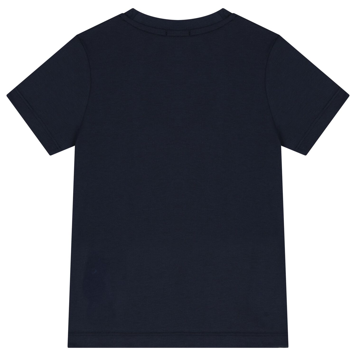 Boys Navy Blue Logo T-Shirt, 4, hi-res image number null