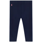 Baby Girls Pink & Navy Leggings Set, 1, hi-res