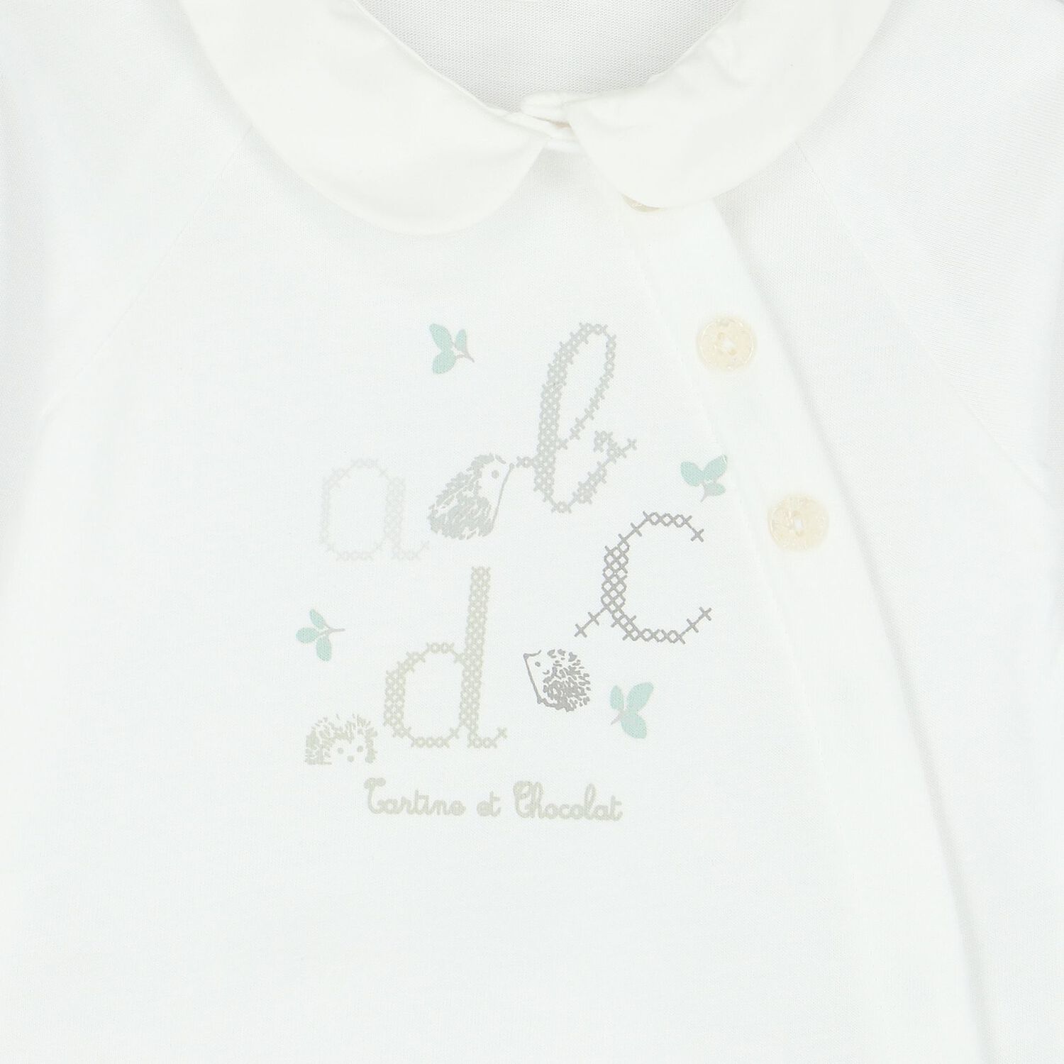 White Logo Babygrow, 3, hi-res image number null