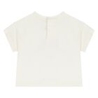 Younger Girls Ivory & Red Tracksuit Set ( 3 Piece ), 1, hi-res