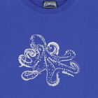 Boys Blue Octopus T-Shirt, 1, hi-res