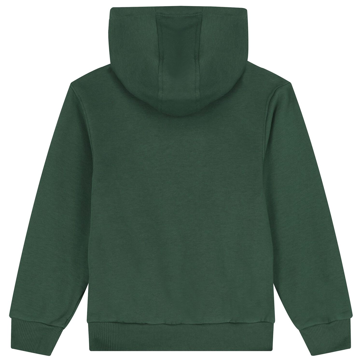Boys Green Logo Hooded Top, 1, hi-res
