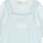 Baby Boys Blue Babygrow, 1, hi-res