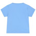 Baby Boys Blue & White Octopus Swim Shorts Set, 1, hi-res