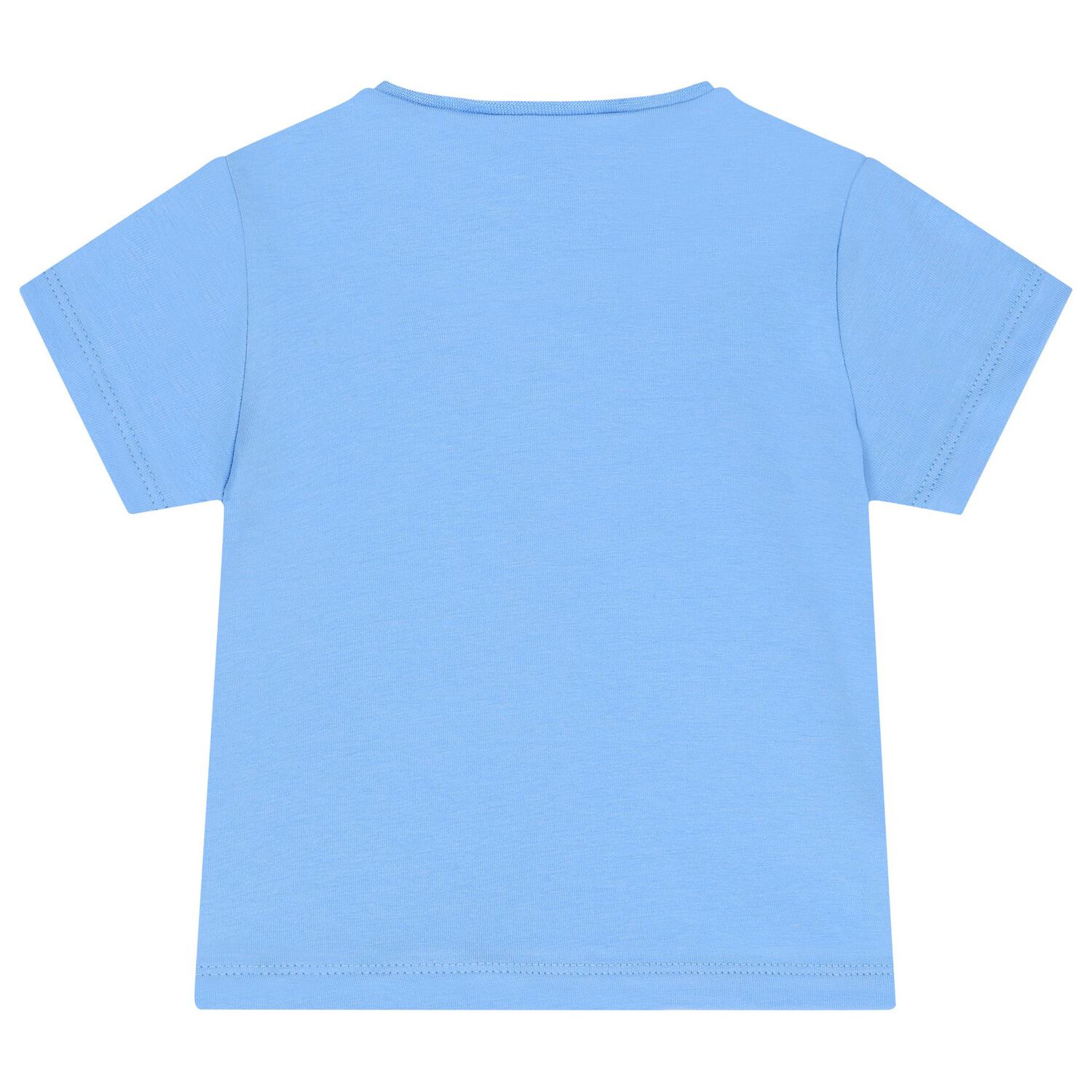 Baby Boys Blue & White Octopus Swim Shorts Set, 1, hi-res