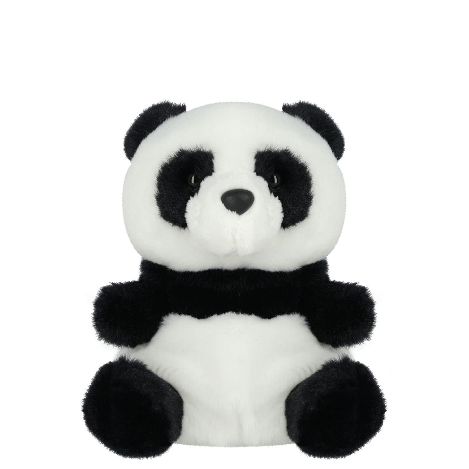 Black & White Palm Pals Bamboo Panda Baby Soft Toy ( 15CM ), 1, hi-res