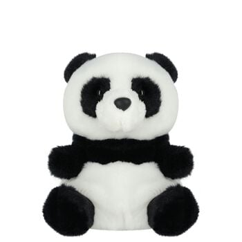 Black & White Palm Pals Bamboo Panda Baby Soft Toy ( 15CM )