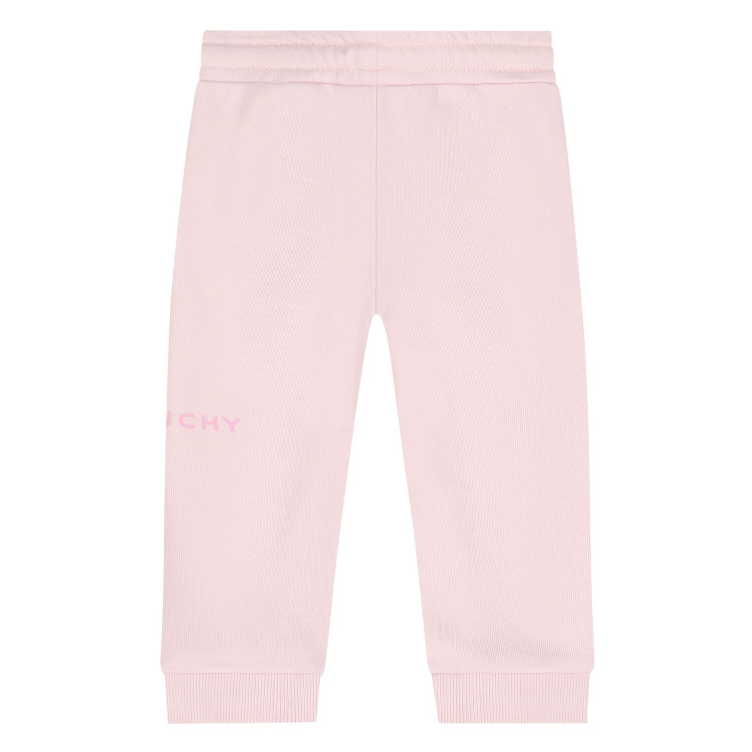 Younger Girls Pink Logo Joggers, 1, hi-res