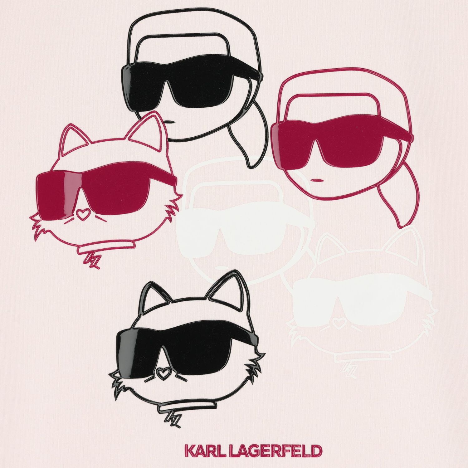 Girls Pink Ikonik Dress, 1, hi-res