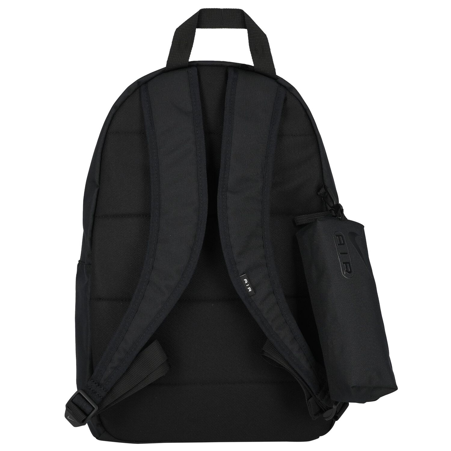 Black Logo Backpack, 1, hi-res