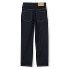 Boys Navy Blue Denim Jeans, 1, hi-res