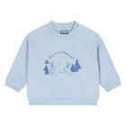 Younger Boys Blue Logo Tracksuit, 1, hi-res