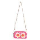 Girls Neon Pink Mesh Shoulder Bag, 1, hi-res