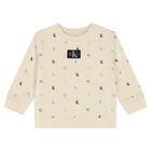 Beige Logo Tracksuit, 1, hi-res