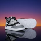 Black, Grey & White Sky Jordan 1 Trainers, 3, hi-res