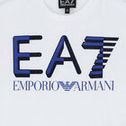 Boys White Logo T-Shirt, 3, hi-res