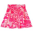 Girls Pink Sea Shell Skirt, 1, hi-res
