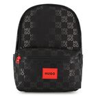 Black Logo Backpack, 1, hi-res