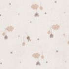 Beige & Ivory Pom Pom Baby Blanket, 1, hi-res