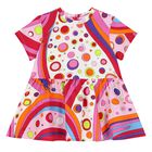 Younger Girls Multi-Coloured Fontane Dress, 1, hi-res