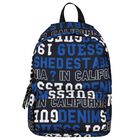 Boys Black Logo Backpack, 1, hi-res