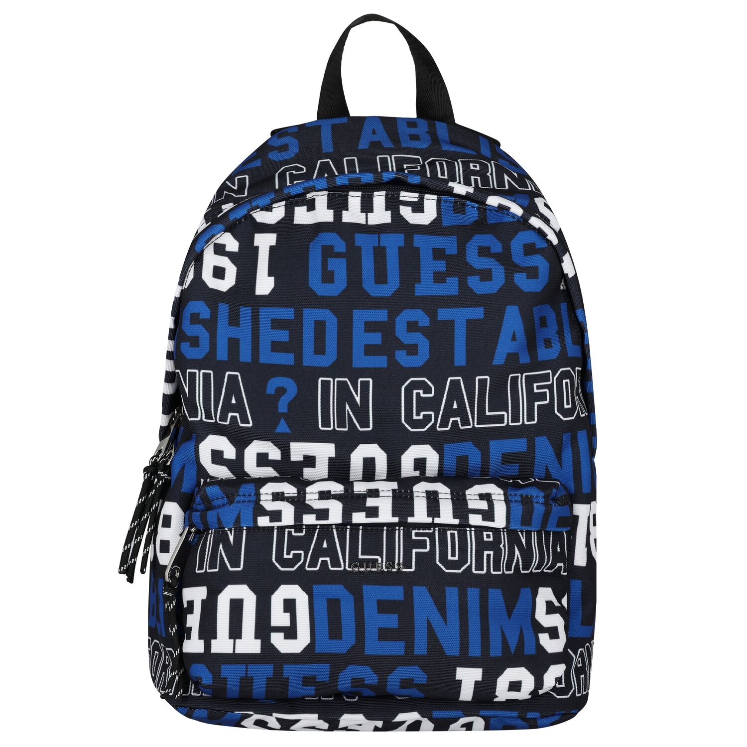 Boys Black Logo Backpack, 1, hi-res image number null