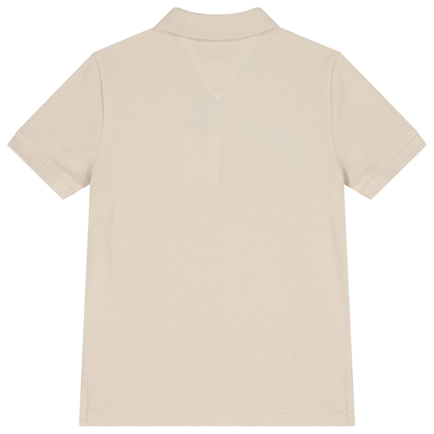 Boys Beige Logo Polo Shirt, 1, hi-res image number null