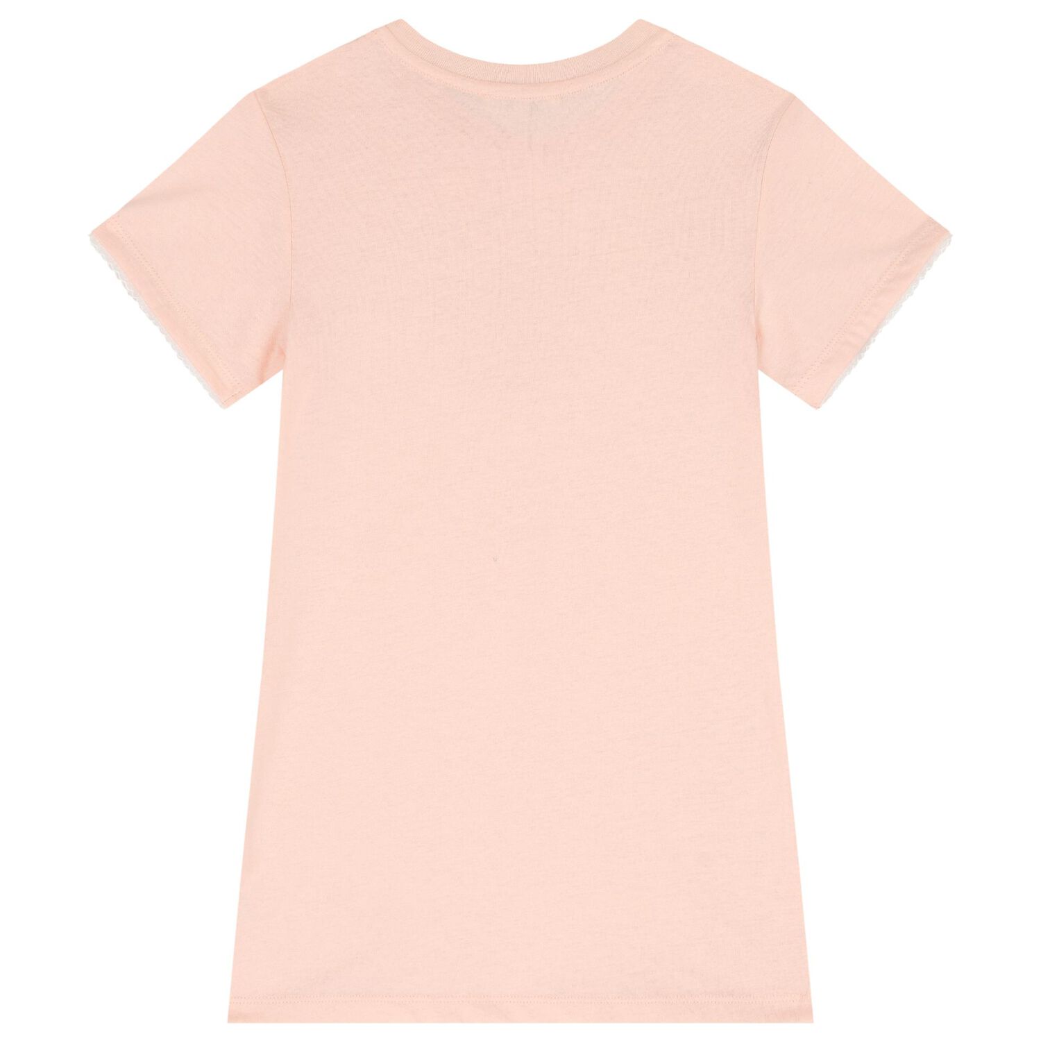 Girls Pink Logo Dress, 1, hi-res